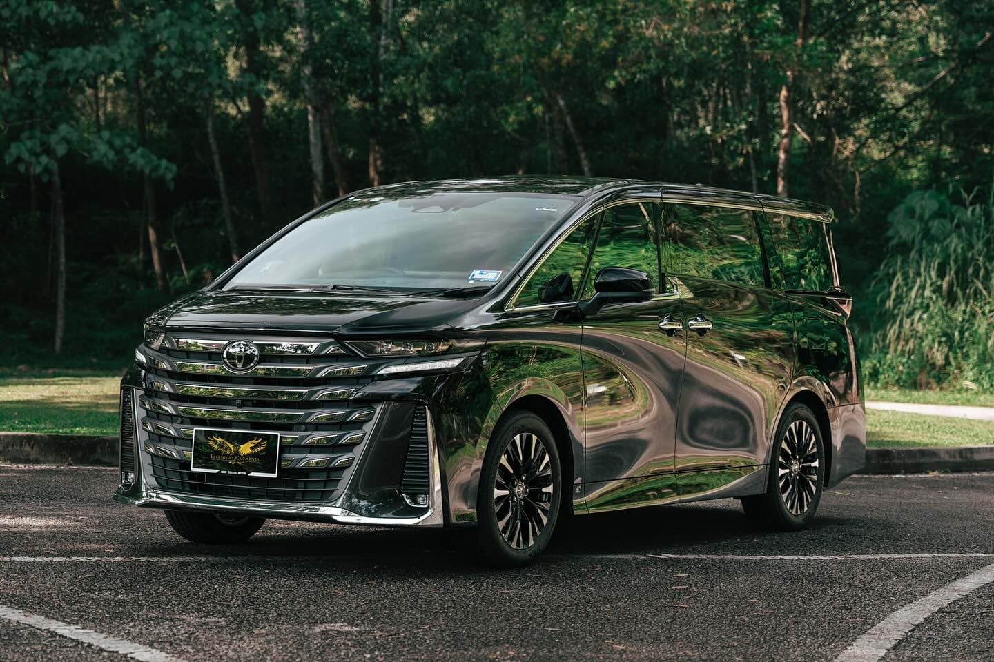 Rent a 2024 Toyota Vellfire 2024 in Kuala Lumpur — Malaysia's executive lounge on wheels.