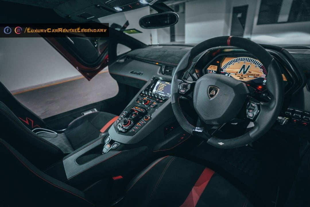 Lamborghini Aventador SV - Luxury Car Rental Kuala Lumpur Malaysia